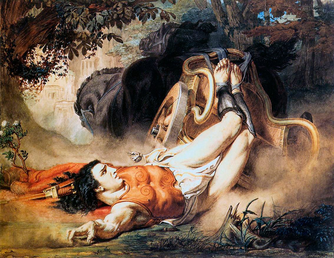 La muerte de Hipólito