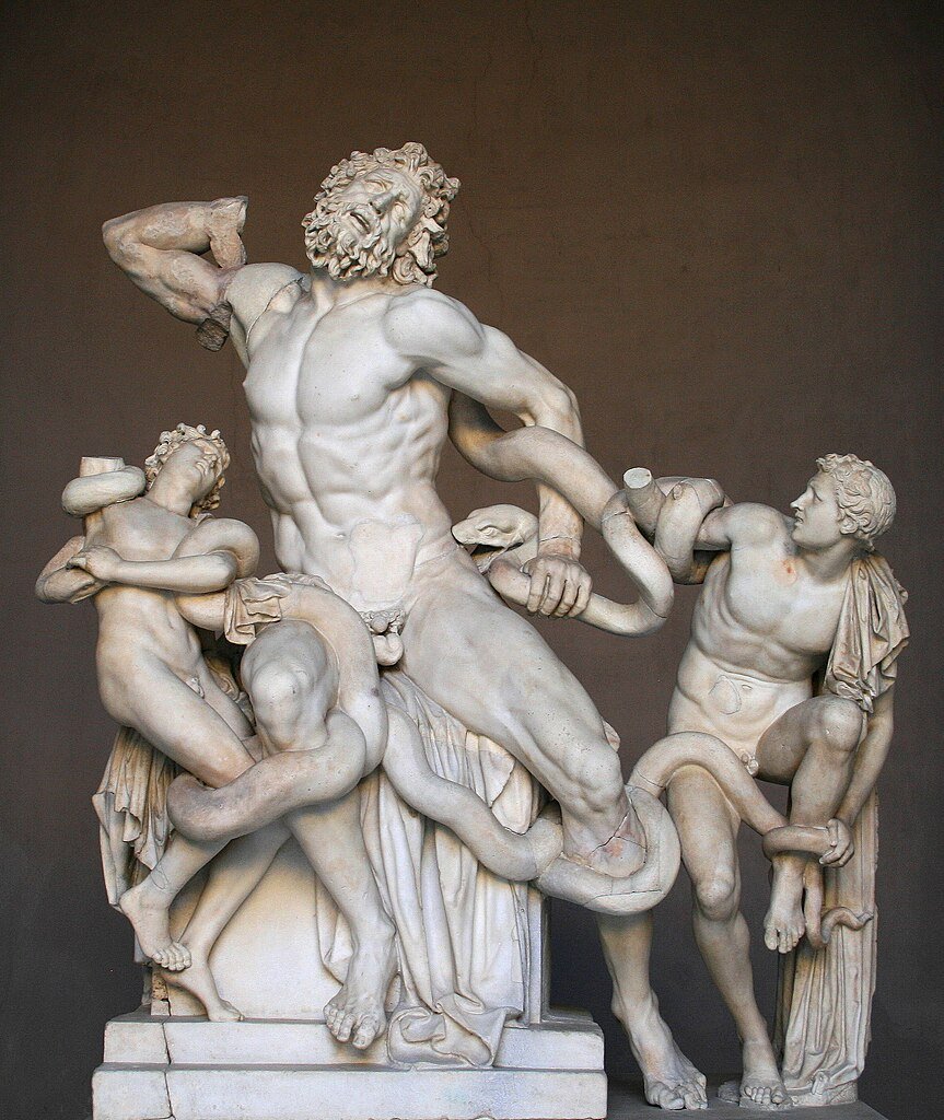 Laocoonte y sus hijos – Agesandro, Polidoro y Atenodoro