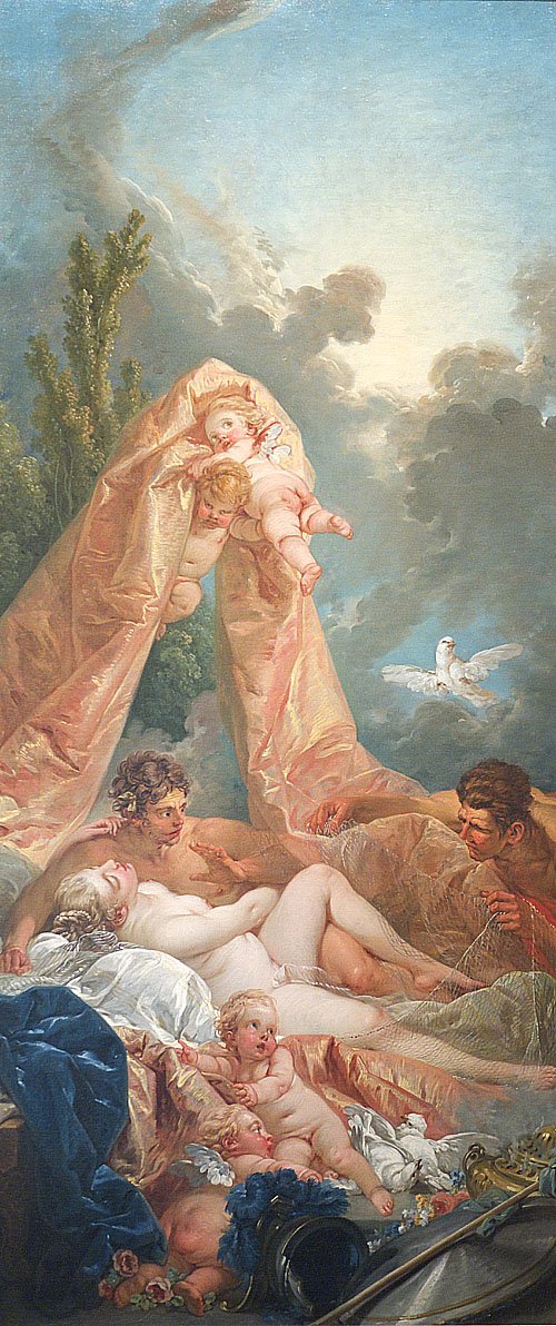 Marte y Venus sorprendidos por Vulcano – François Boucher
