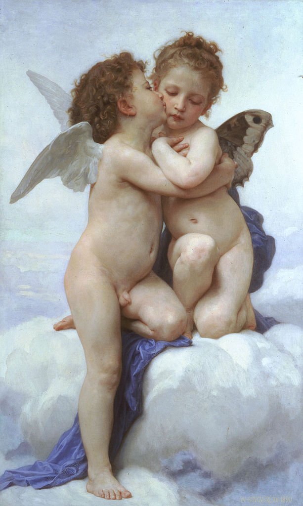 Amor y Psique, infantes