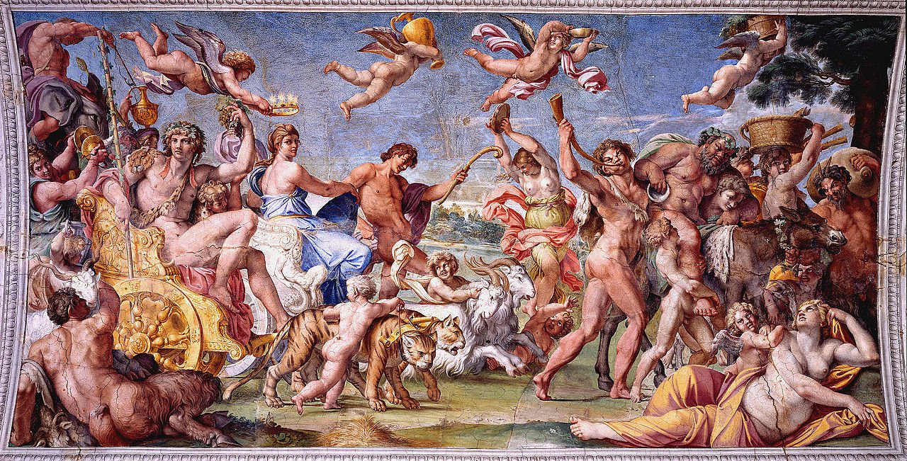 Triunfo de Baco y Ariadna