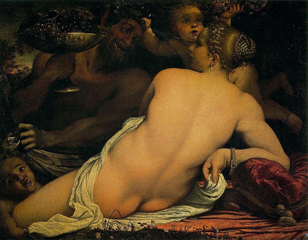 Venus con sátiro