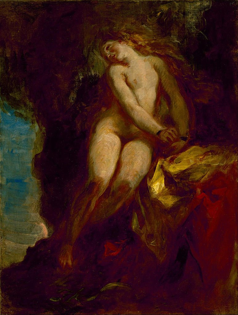 Andrómeda – Delacroix