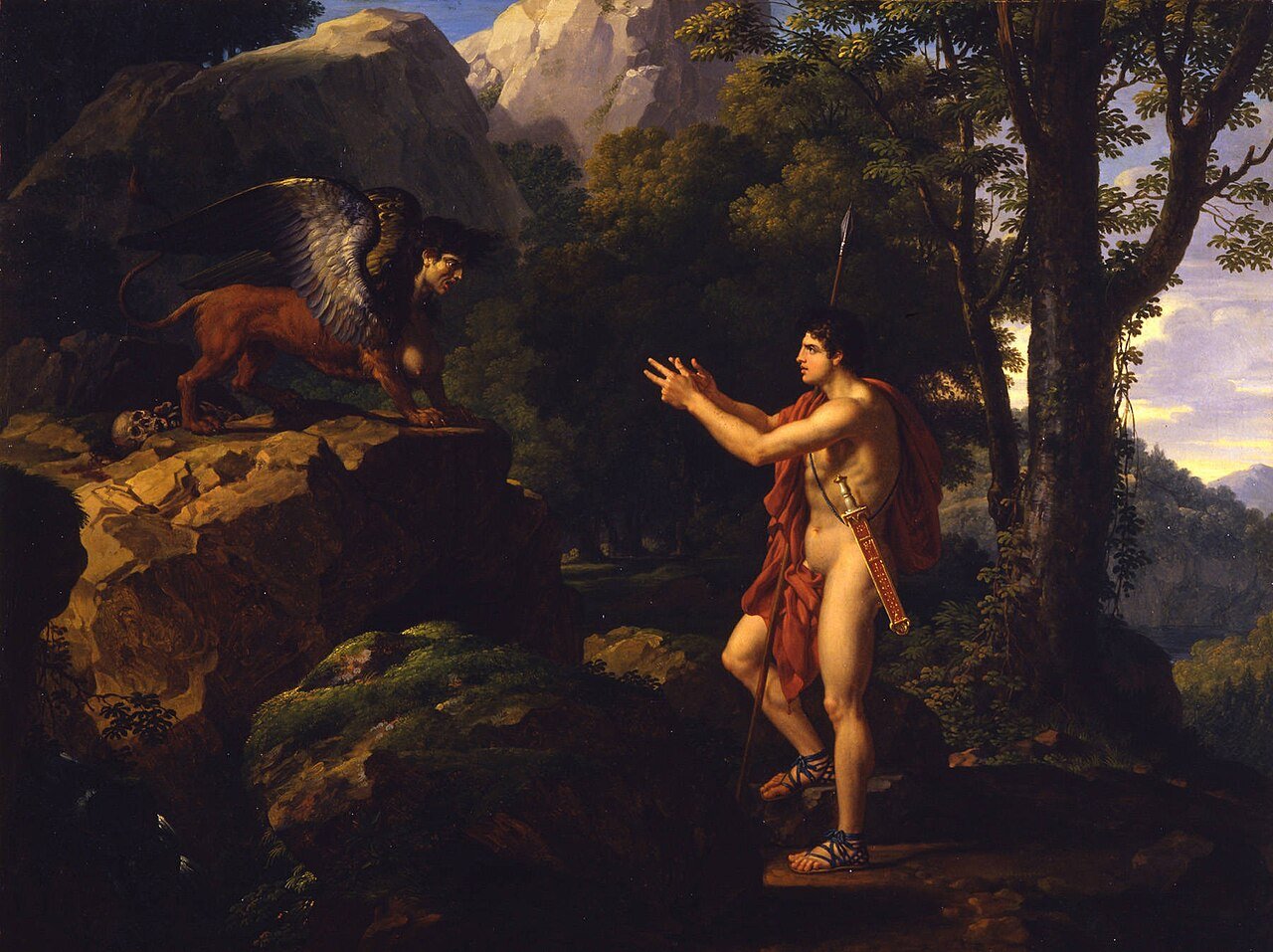 Edipo y la Esfinge