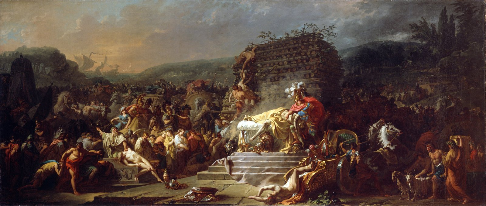 El funeral de Patroclo