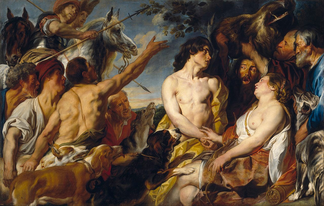 Meleagro y Atalanta