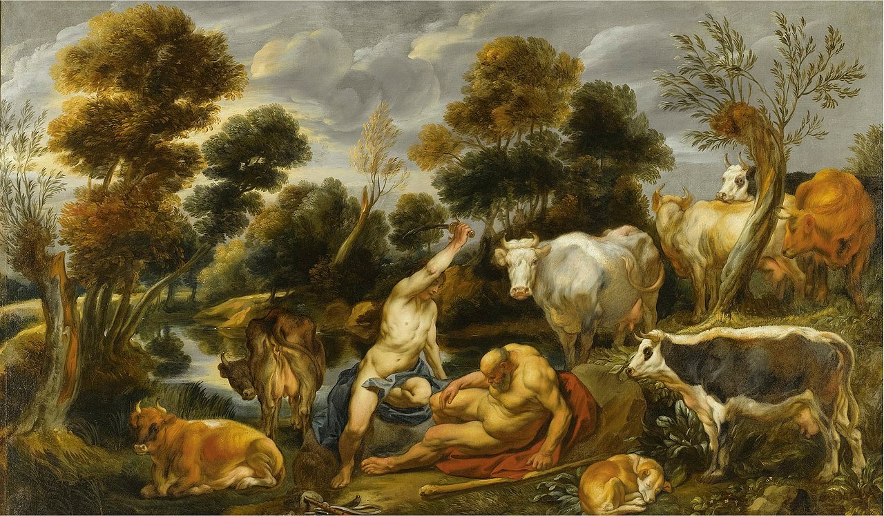 Mercurio y Argos – Jacob Jordaens