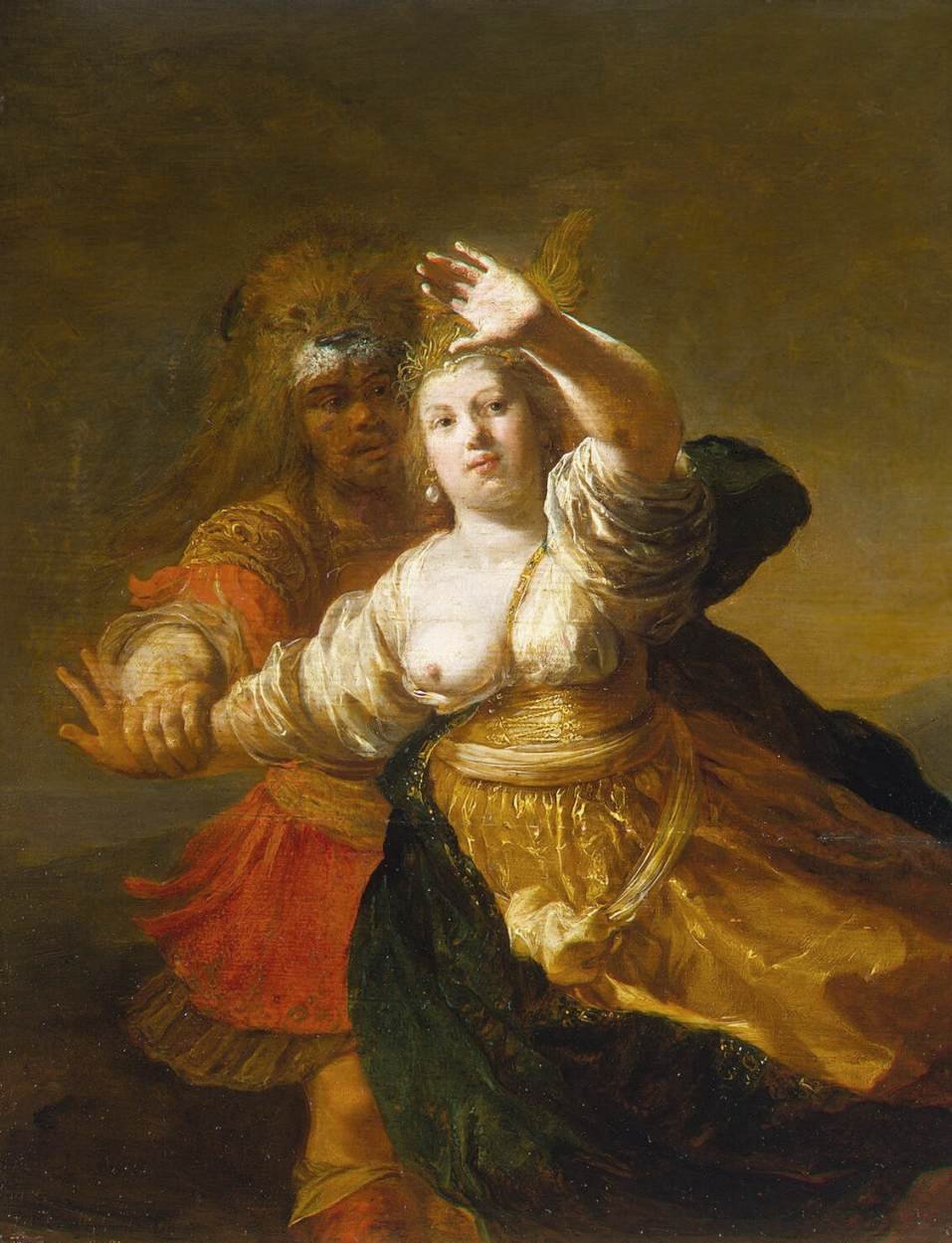 Hércules obtiene el cinturón de Hipólita