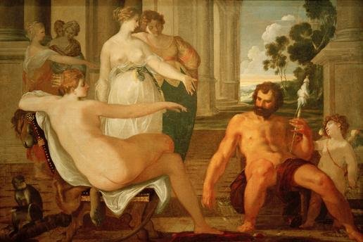 Hércules y Ónfale – Laurent de La Hyre