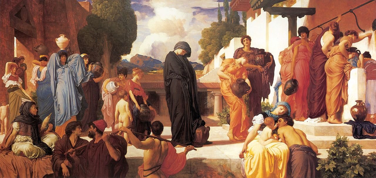 Andrómaca cautiva – Frederic Leighton