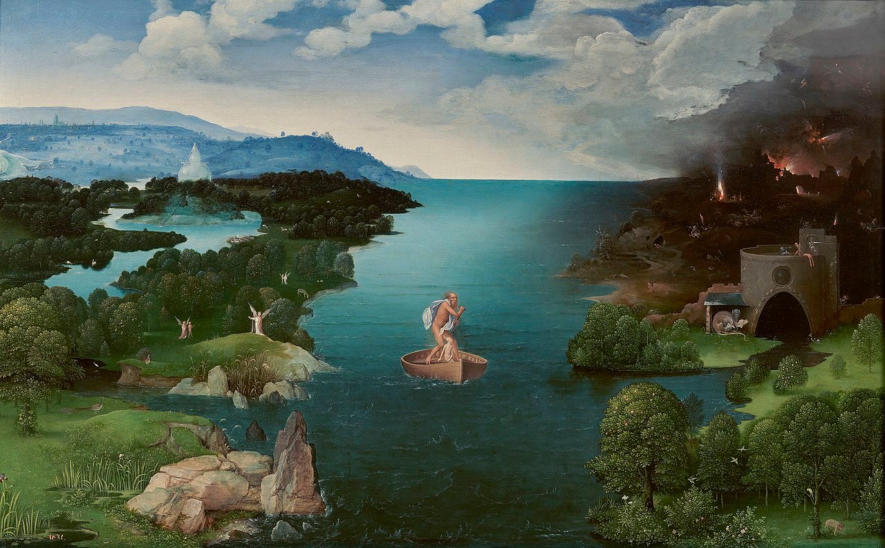 El paso de la laguna Estigia – Joachim Patinir