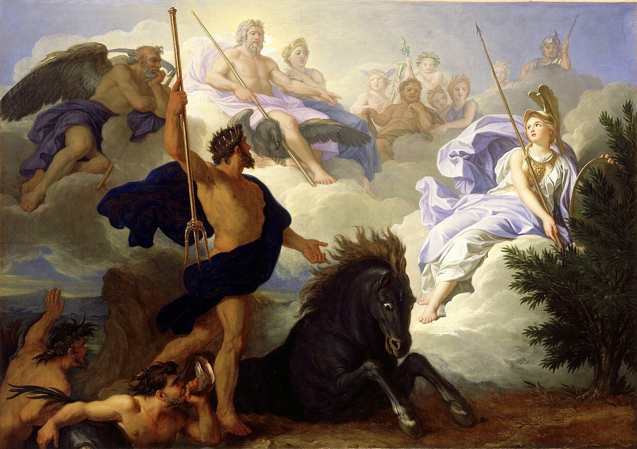 Disputa entre Minerva y Neptuno