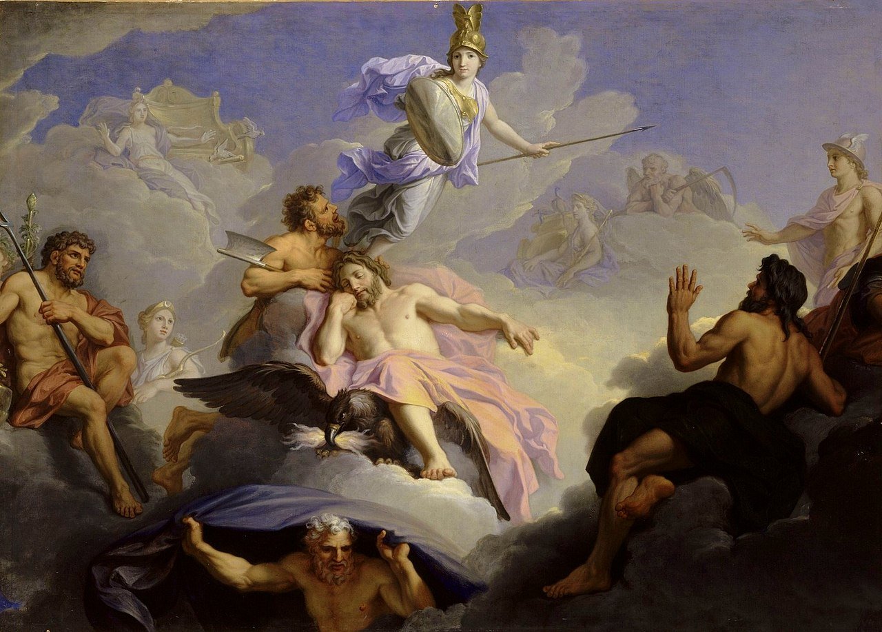 Nacimiento de Minerva – René-Antoine Houasse