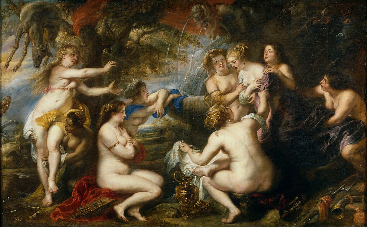 Diana y Calisto