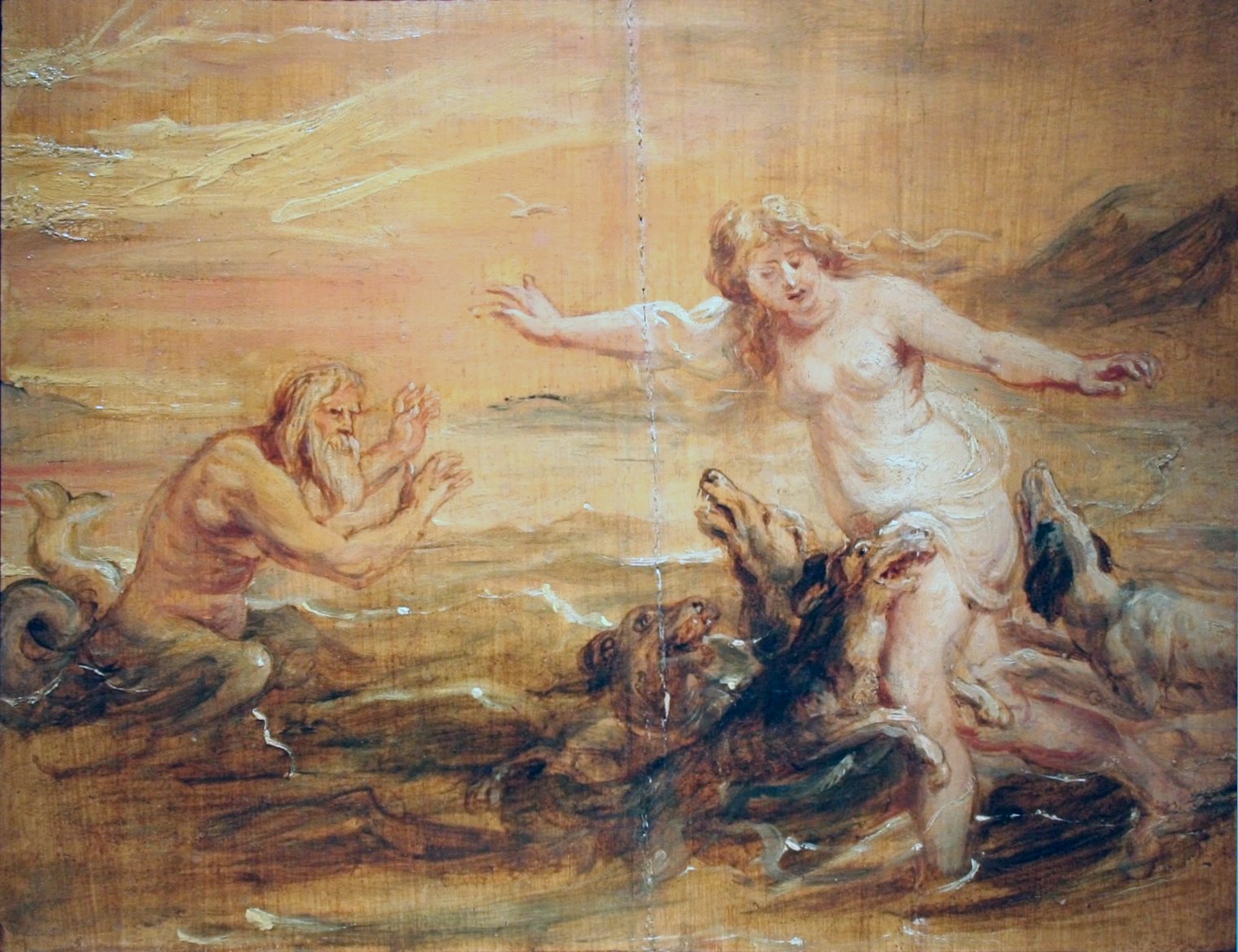 Escila y Glauco