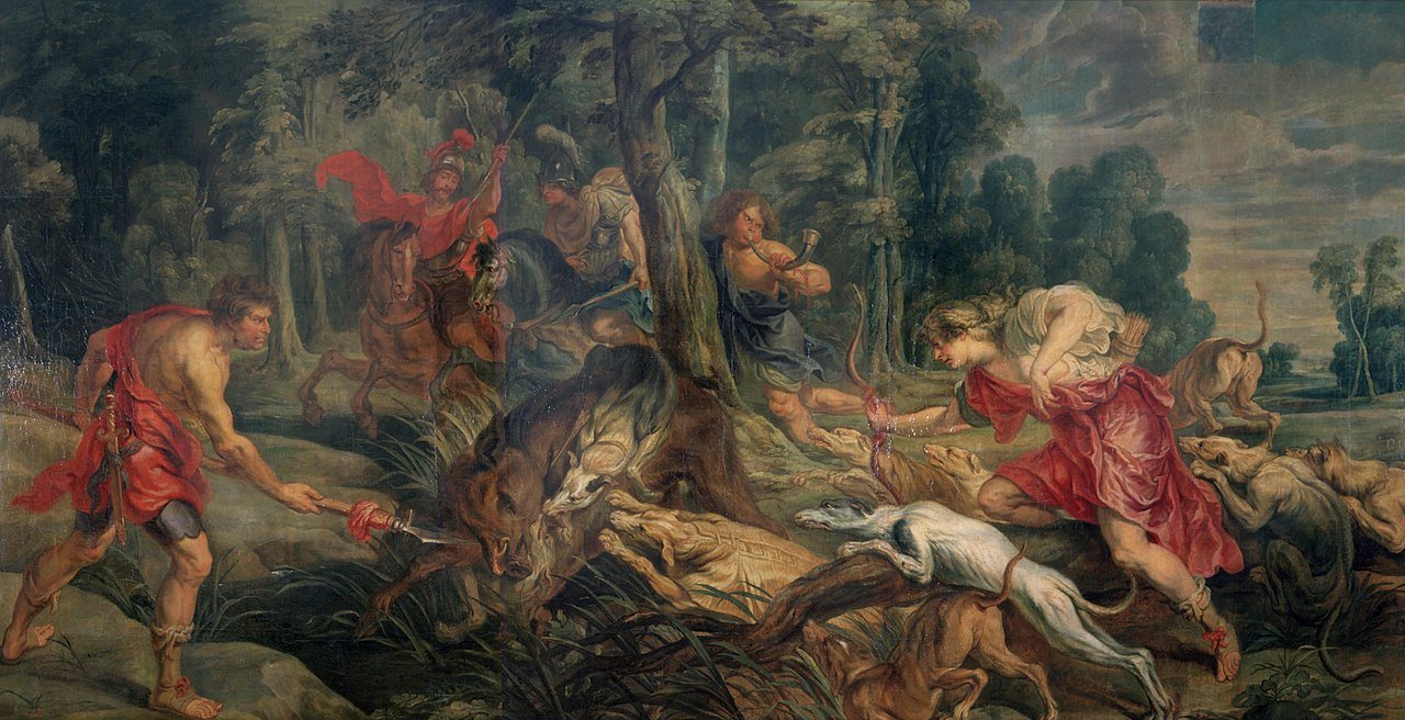 Atalanta y Meleagro