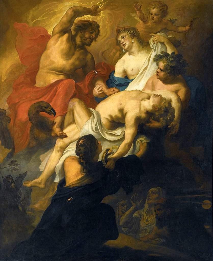El luto de los dioses por Faetón