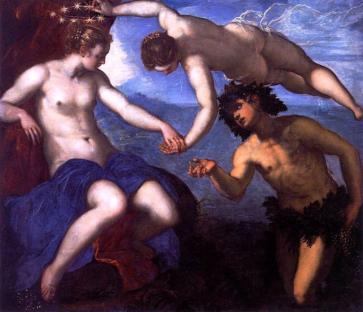 Baco, Venus y Ariadna – Tintoretto