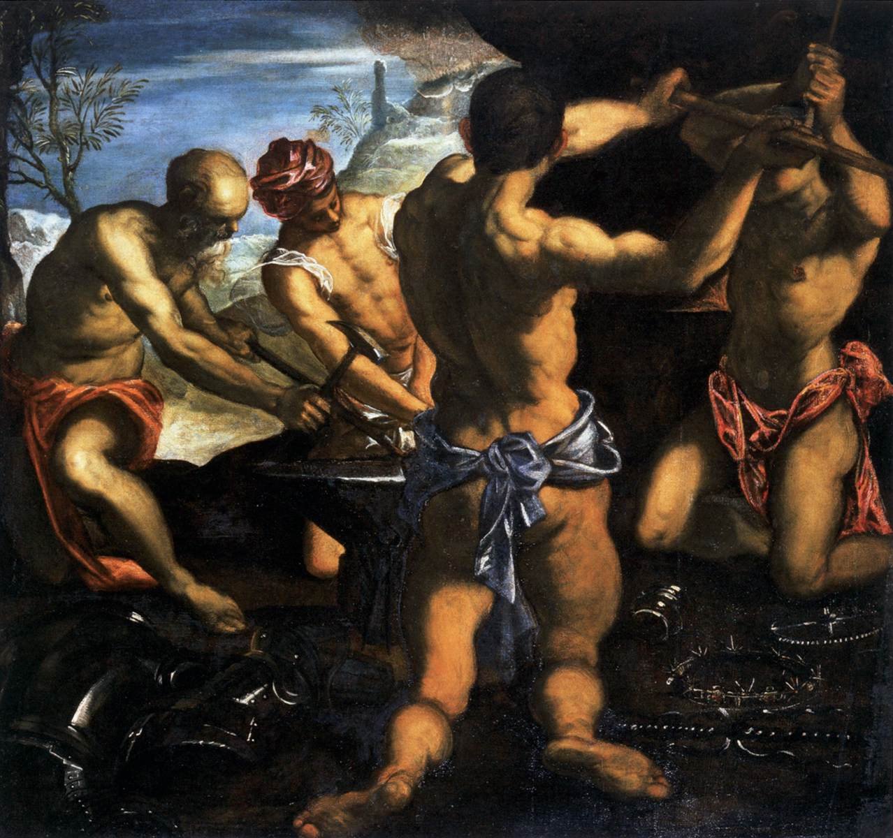 Fragua de Vulcano – Tintoretto