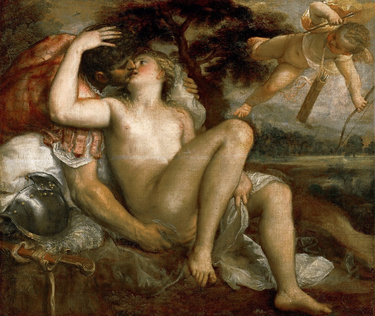 Marte, Venus y Cupido