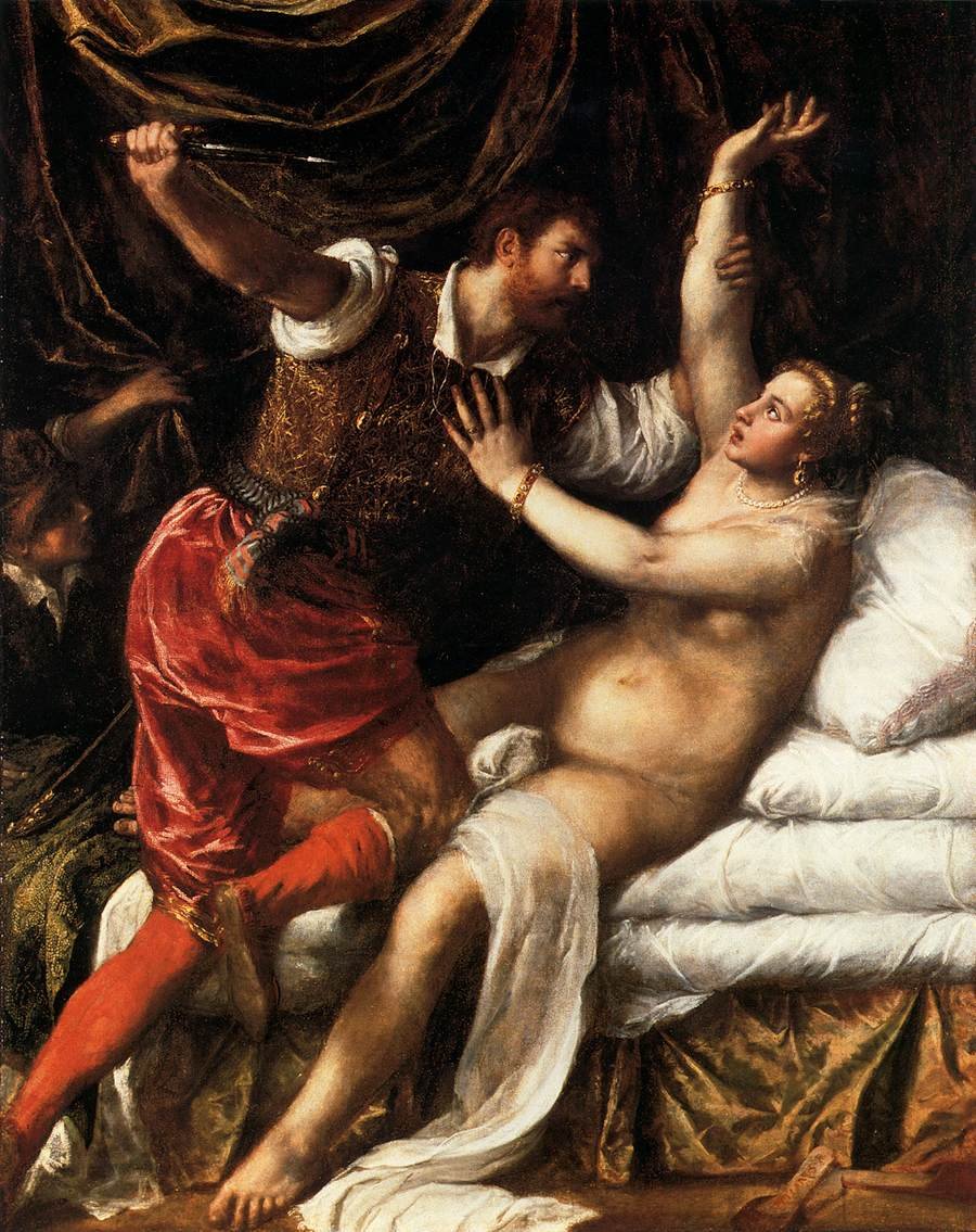 Tarquinio y Lucrecia – Tiziano