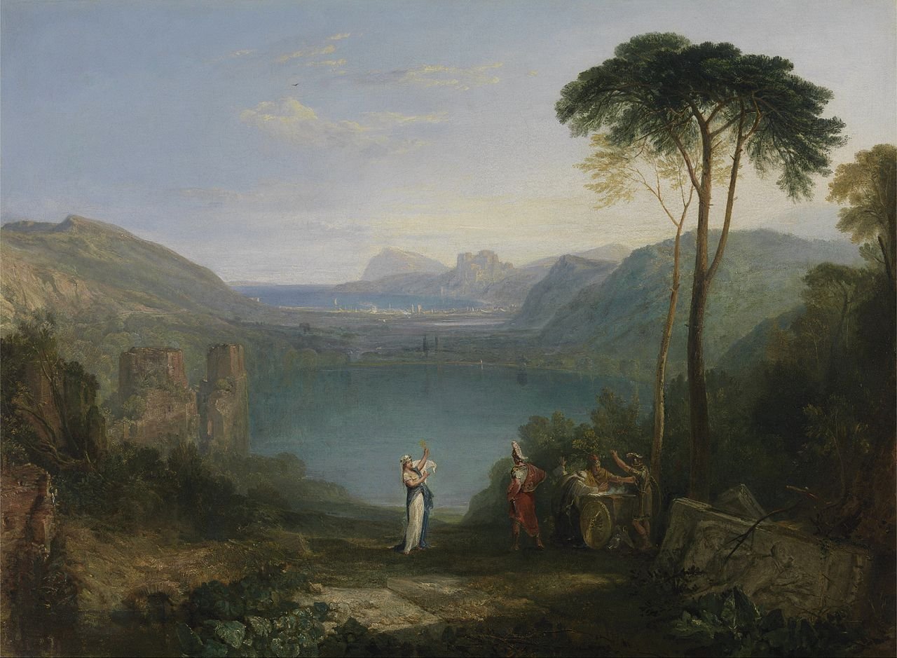Lago Averno: Eneas y la Sibila