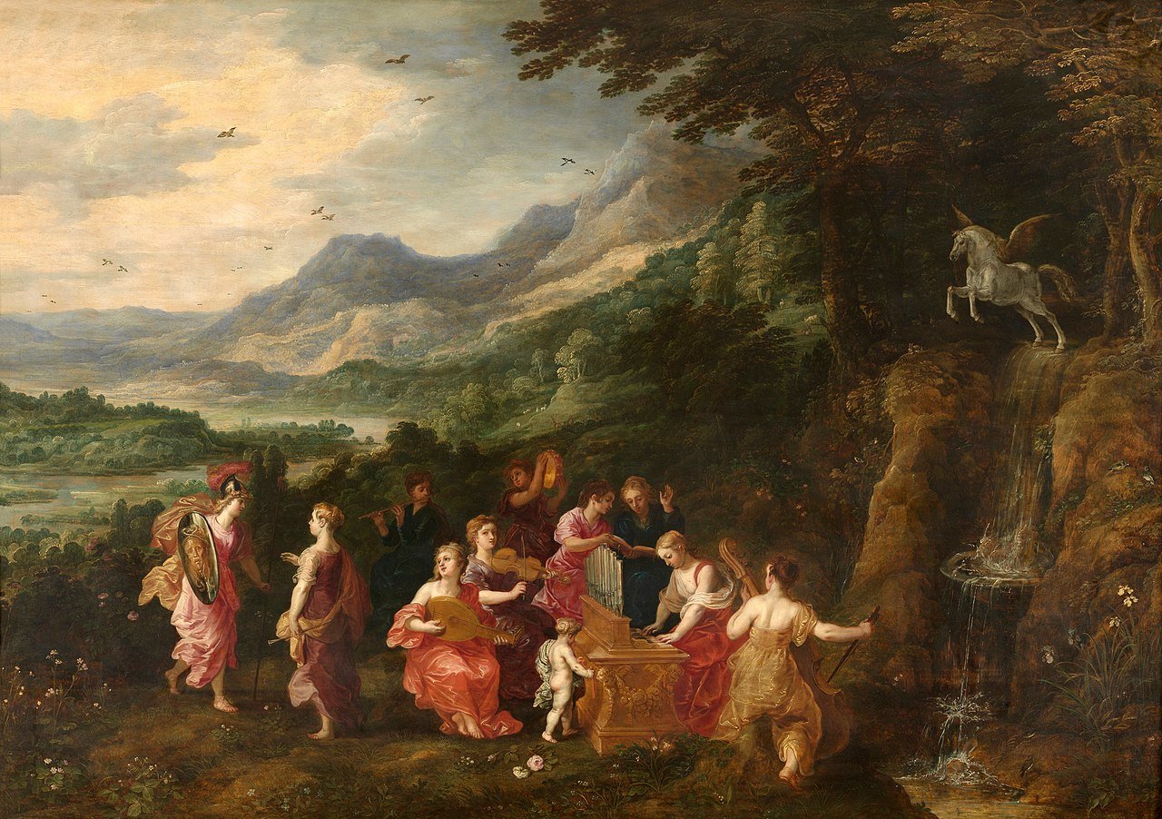 Minerva visita a las Musas – Hendrick van Balen