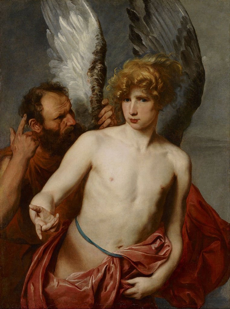 Dédalo e Ícaro – van Dyck