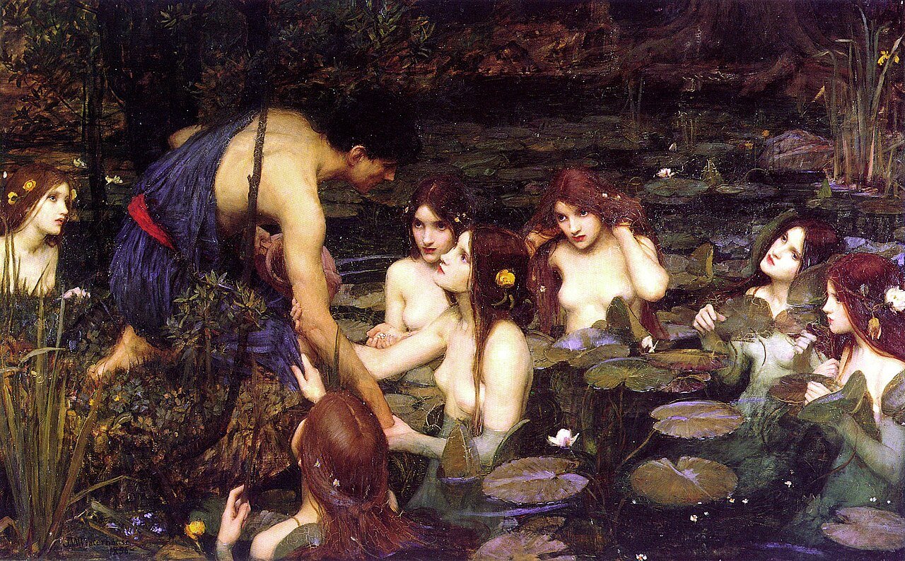 Hilas y las ninfas – Waterhouse