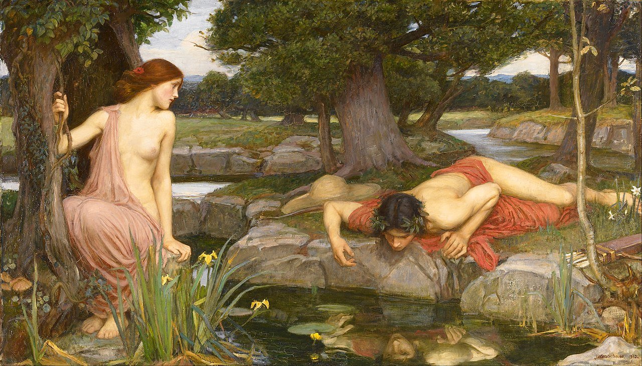 Narciso y Eco – Waterhouse
