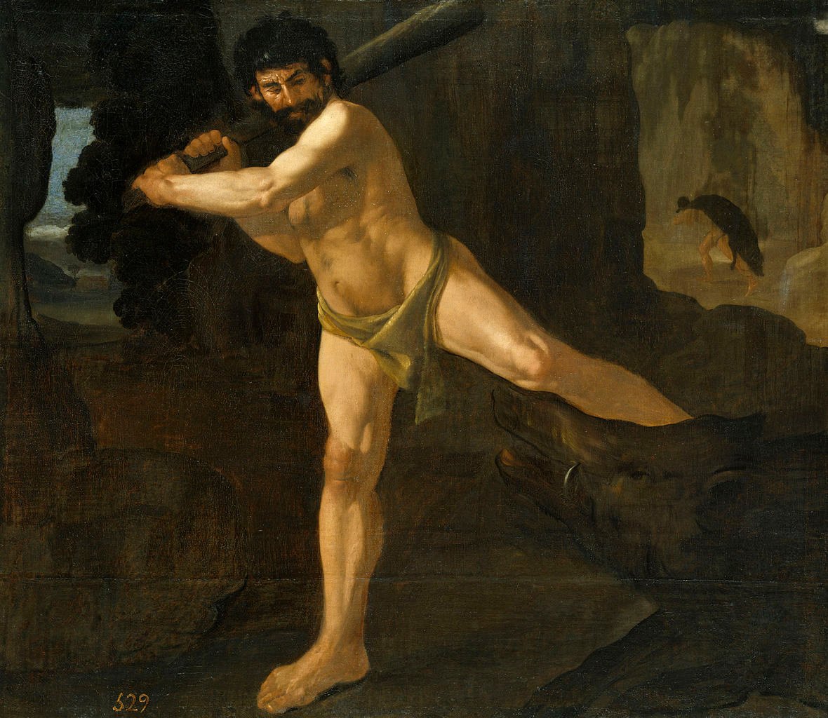 Hércules y el jabalí de Erimanto